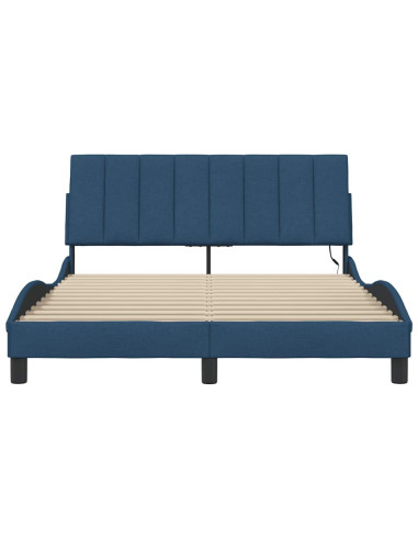 Giroletto senza Materasso Hanko Blu 120x200 cm in Tessuto