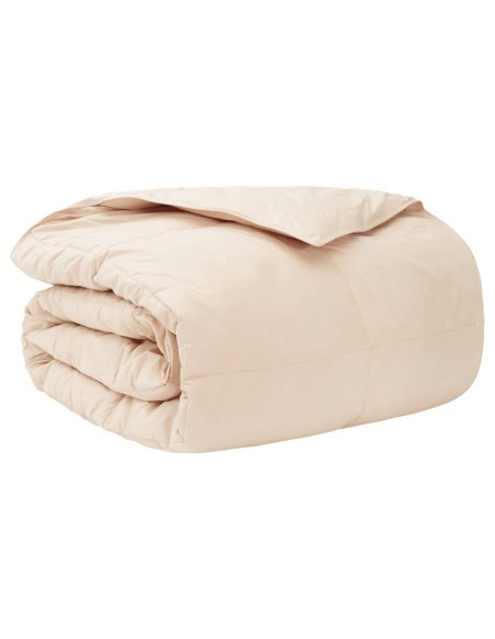 Set di Piumoni 2 pz 200 x 220 cm Tutte le stagioni Beige