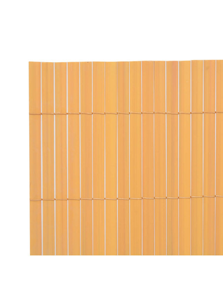Recinzione per Giardino Giallo 150 x 500 cm PVC