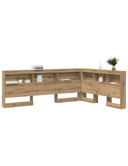 Testata contenitore Rovere artigianale Legno ingegnerizzato