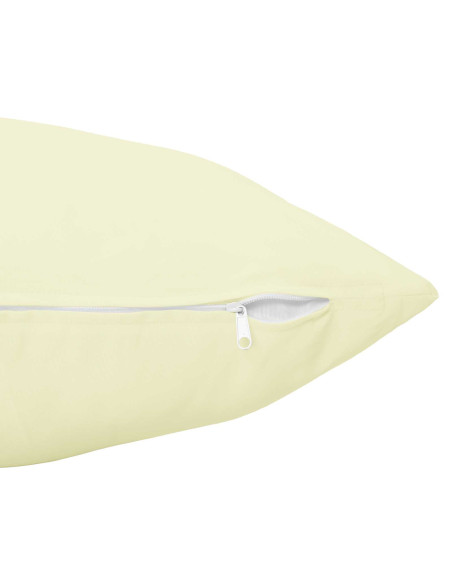 Federa 2 pcs HEERLEN Crema 40 x 40 cm Poliestere