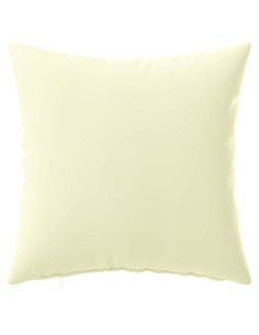 Federa 12 pcs HEERLEN Crema 40 x 40 cm Poliestere 2