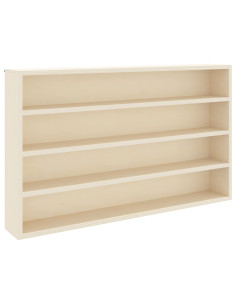 Vetrina a muro A parete Beige 60 x 8,5 x 37 cm