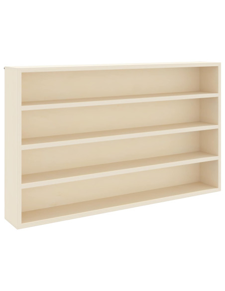 Vetrina a muro A parete Beige 60 x 8,5 x 37 cm