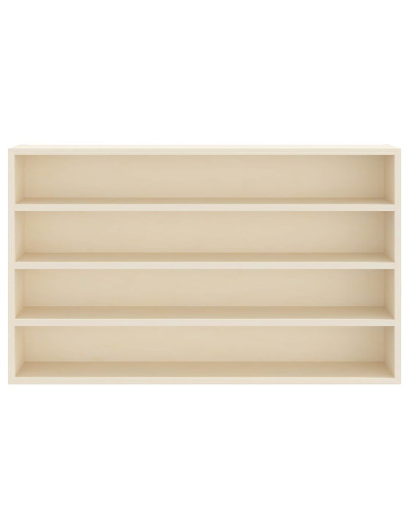 Vetrina a muro A parete Beige 60 x 8,5 x 37 cm