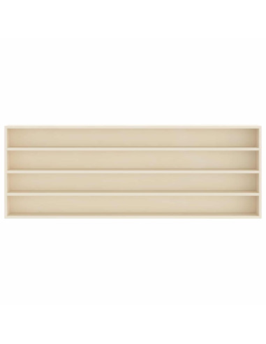 Vetrina a muro A parete Beige 100 x 8,5 x 36 cm