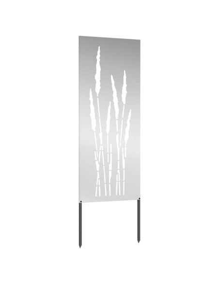 Schermo per privacy in giardino Floreale Argento 50 x 140 cm