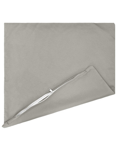 Federa 12 pcs HEERLEN Grigio 40 x 40 cm Poliestere