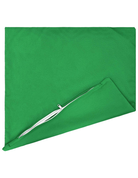 Federa 6 pcs HEERLEN Verde 40 x 40 cm Poliestere