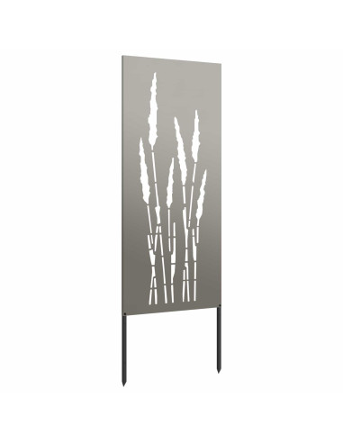 Schermo per privacy in giardino Floreale Ruggine 50 x 140 cm