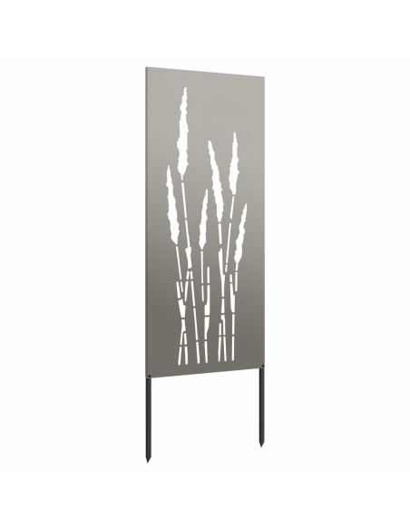Schermo per privacy in giardino Floreale Ruggine 50 x 140 cm