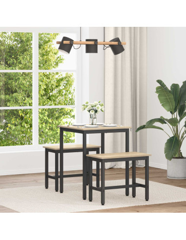 Tavoli da pranzo 60 x 60 x 75 cm METALLO Quadrato