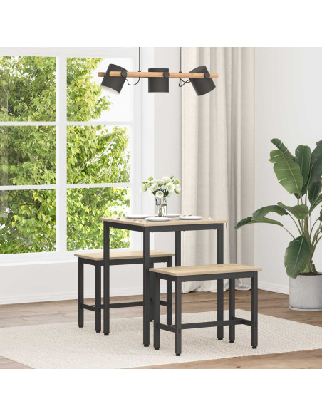 Tavoli da pranzo 60 x 60 x 75 cm METALLO Quadrato