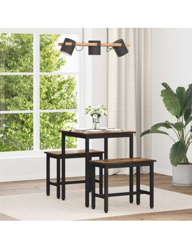 Tavoli da pranzo 60 x 60 x 75 cm METALLO Quadrato