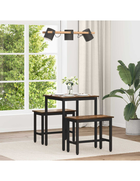 Tavoli da pranzo 60 x 60 x 75 cm METALLO Quadrato