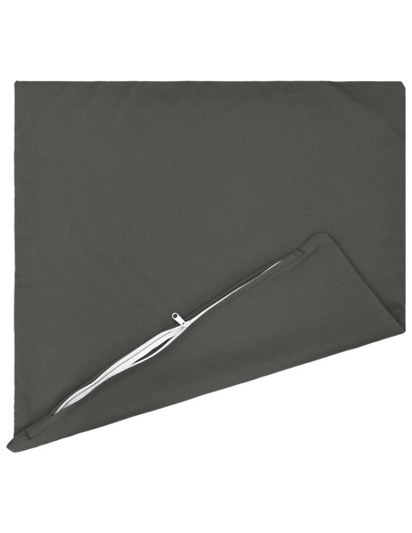 Federa 6 pcs HEERLEN Antracite 60 x 60 cm Poliestere