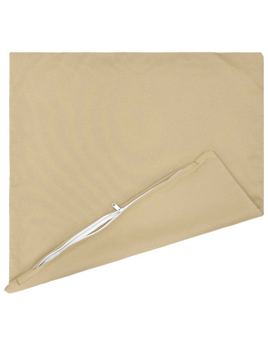 Federa 2 pcs HEERLEN Beige 60 x 60 cm Poliestere