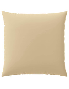 Federa 6 pcs HEERLEN Beige 60 x 60 cm Poliestere 2