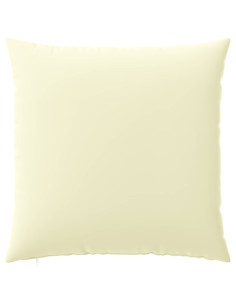 Federa 2 pcs HEERLEN Crema 60 x 60 cm Poliestere 2