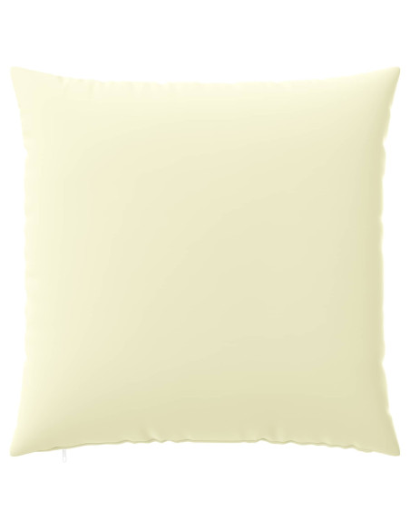 Federa 2 pcs HEERLEN Crema 60 x 60 cm Poliestere