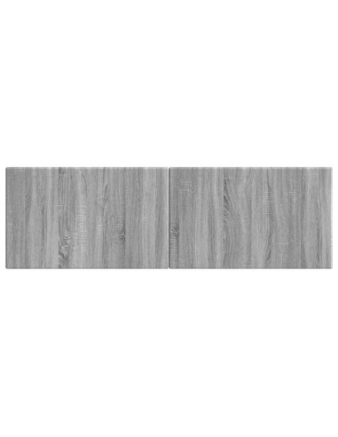 Testiera da Muro BREDA Sonoma grigio Legno ingegnerizzato