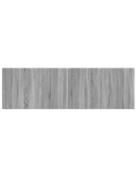 Testiera da Muro BREDA Sonoma grigio Legno ingegnerizzato