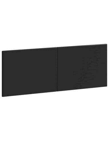 Testiera da Muro BREDA Nero Legno ingegnerizzato