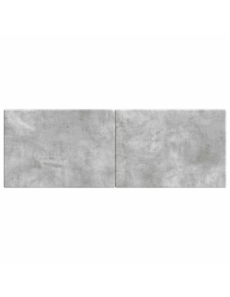 Testiera da Muro BREDA Grigio Cemento Legno ingegnerizzato