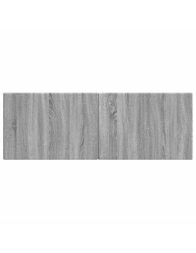 Testiera da Muro BREDA Sonoma grigio Legno ingegnerizzato