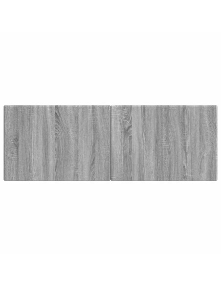 Testiera da Muro BREDA Sonoma grigio Legno ingegnerizzato