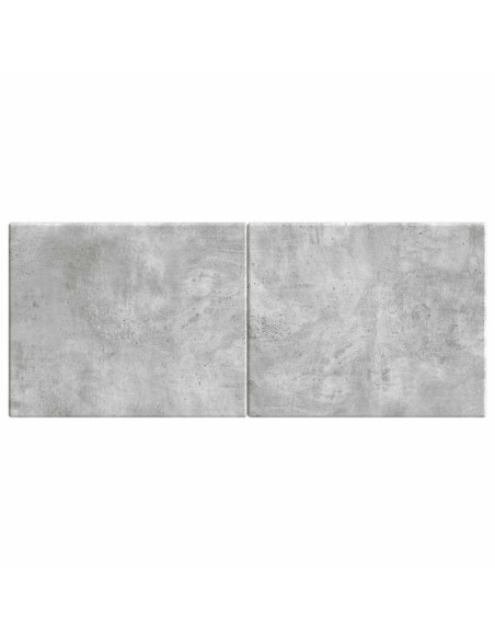 Testiera da Muro BREDA Grigio Cemento Legno ingegnerizzato