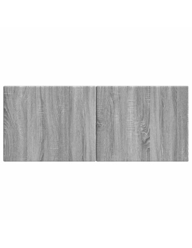 Testiera da Muro BREDA Sonoma grigio Legno ingegnerizzato