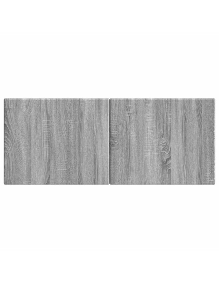 Testiera da Muro BREDA Sonoma grigio Legno ingegnerizzato