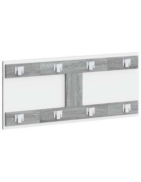 Testiera da Muro BREDA Sonoma grigio Legno ingegnerizzato
