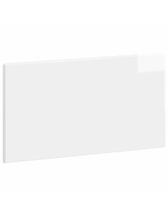 Testiera da Muro BREDA Bianco Lucido Legno ingegnerizzato