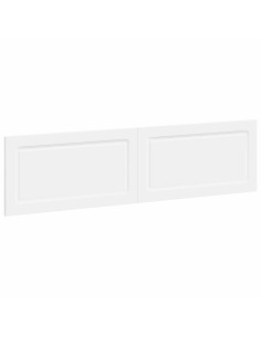 Testiera da Muro UTRECHT Bianco Legno ingegnerizzato