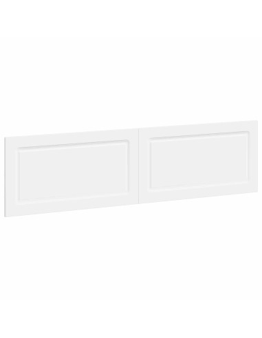 Testiera da Muro UTRECHT Bianco Legno ingegnerizzato
