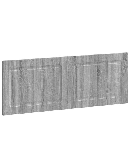 Testiera da Muro UTRECHT Sonoma grigio Legno ingegnerizzato