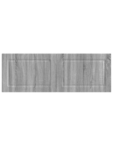 Testiera da Muro UTRECHT Sonoma grigio Legno ingegnerizzato