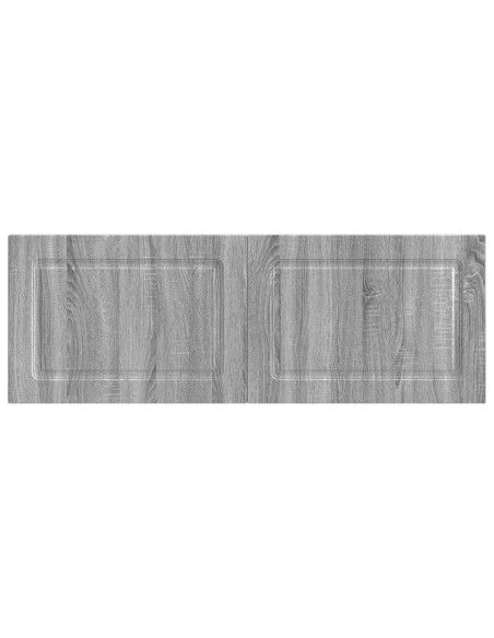 Testiera da Muro UTRECHT Sonoma grigio Legno ingegnerizzato