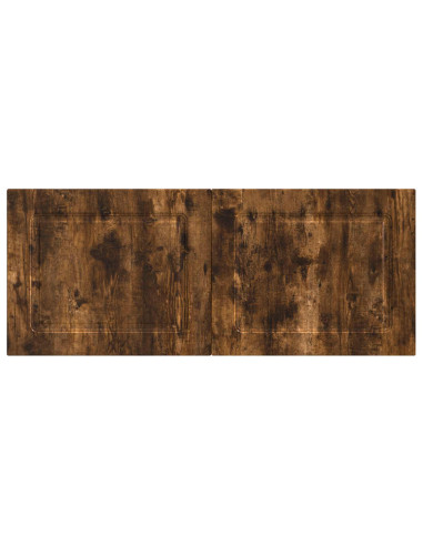 Testiera da Muro UTRECHT Rovere Fumo Legno ingegnerizzato