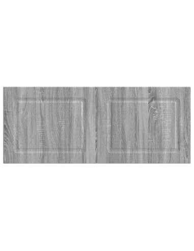 Testiera da Muro UTRECHT Sonoma grigio Legno ingegnerizzato
