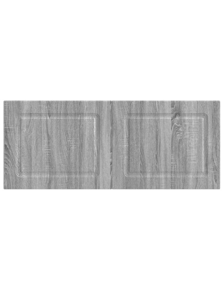 Testiera da Muro UTRECHT Sonoma grigio Legno ingegnerizzato