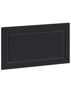 Testiera da Muro UTRECHT Nero Legno ingegnerizzato