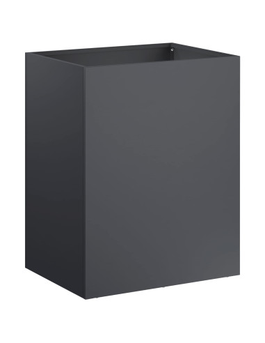 Vaso da giardino Antracite 40 x 30 x 40 cm