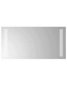 Specchio da bagno LED Trasparente 40 x 20 cm vetro temperato 2