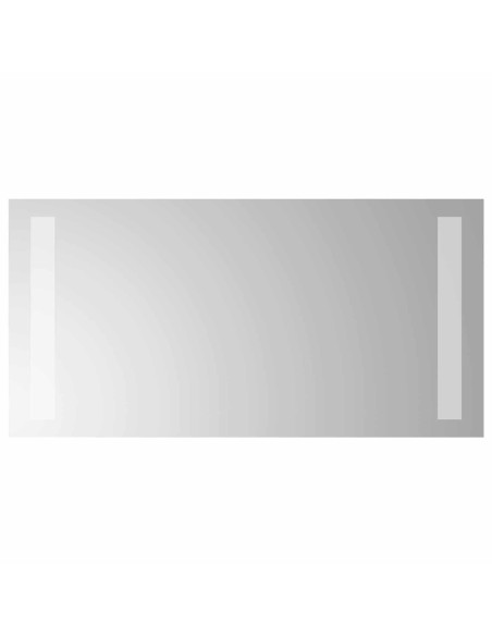 Specchio da bagno LED Trasparente 40 x 20 cm vetro temperato