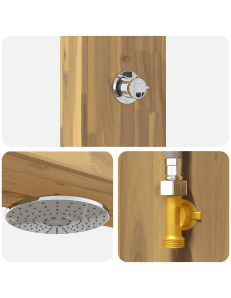 Doccia da esterno 226 cm Bianco