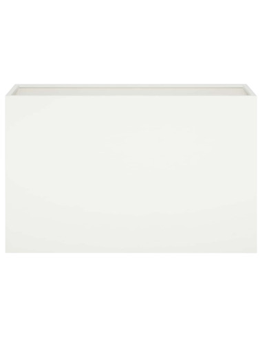 Vaso da giardino Bianco 80 x 30 x 50 cm