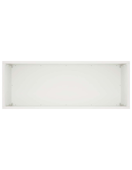 Vaso da giardino Bianco 80 x 30 x 50 cm